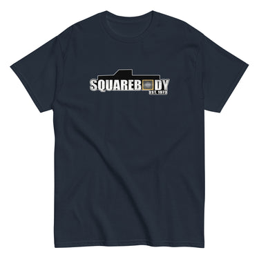 Square Body Est 1973 T-Shirt in navy